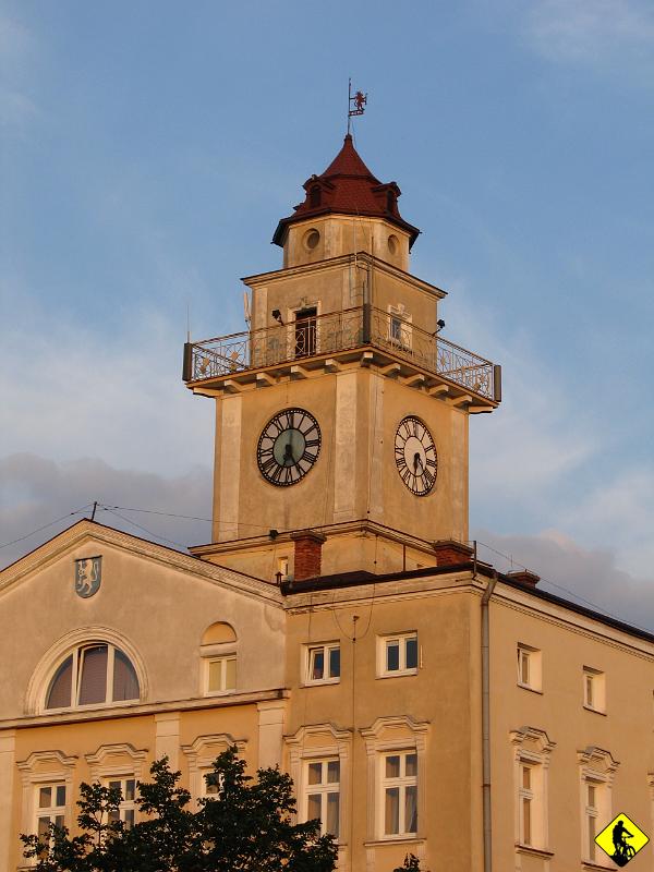 96.jpg - Na Przełęczy Żdżar odbijamy w prawo i dojeżdżamy do Gorlic w ostatnich promieniach słońca.