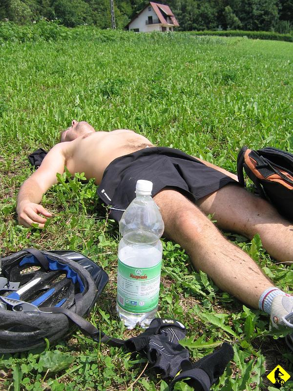 IMG_3684.jpg - Dokładnie to powiedział coś takiego: Nie dam rady jechać na siedząco, a na stojąco jadę tak szybko jak idę, więc wolę prowadzić.