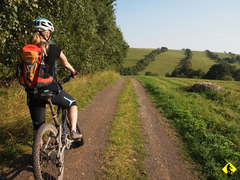 P8247204.JPG - Tam docieramy do czerwonego szlaku, którym przyjechaliśmy ze startu, a on doprowadza nas pod Schronisko, gdzie przy ostatnich urlopowych promieniach słońca...