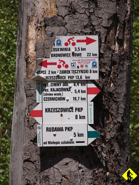 7.jpg - Tam trochę asfaltu w Baczynie oraz szutru pod Niedźwiedzią Górą i Czerwieńcem doprowadza nas pod dom kuzynki w Nawojowej. Tu mamy pauzę, którą obowiązkowo wbijamy na naszych tacho, żeby przekroczeń nie było :) i udajemy się na kiełbasę z grilla, haaaaa!