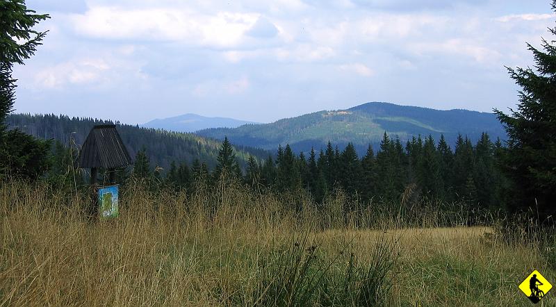 IMG_2517a.jpg - Na Turbaczu było tyle luda, że uciekliśmy w mniej oblegane miejsce.