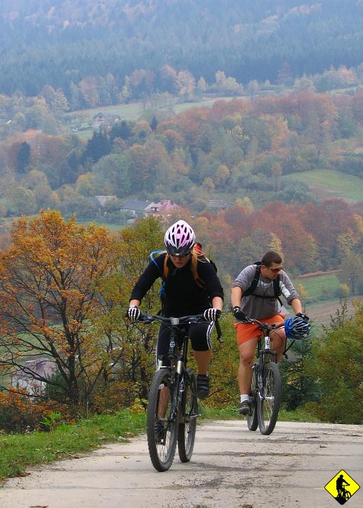 IMG_3174a.jpg - na Pasmo Lubomira i Łysiny. Tutaj podjeżdżamy pierwszy raz