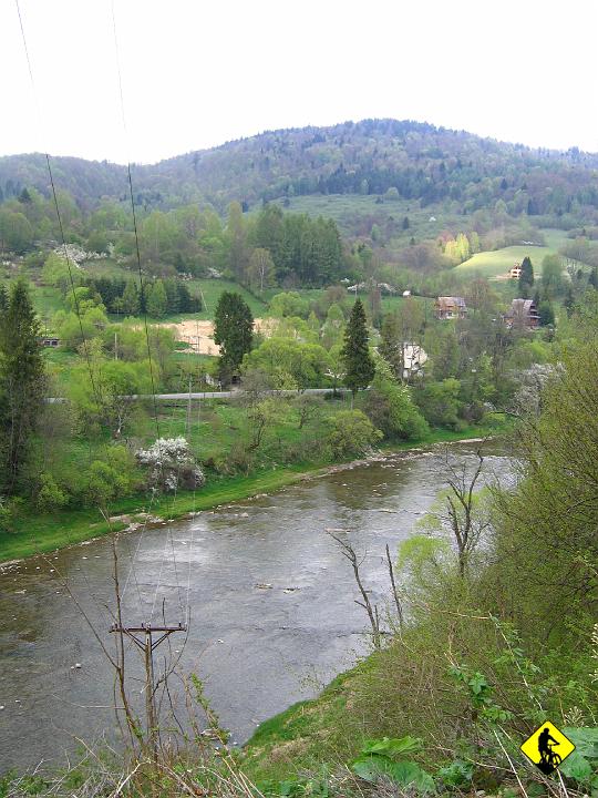 IMG_3341.jpg - San… ponoć 1 klasa czystości… można pić prosto z rzeki. Ponoć…