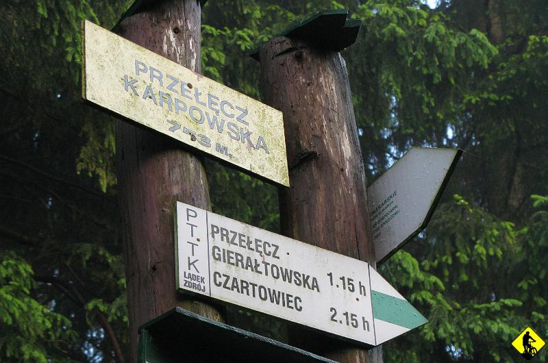 IMG_2576.jpg - Przejście mieści się na Przełęczy Karpowskiej. Rozpoznanie wykonane. Czas na zjazd do Bazy.