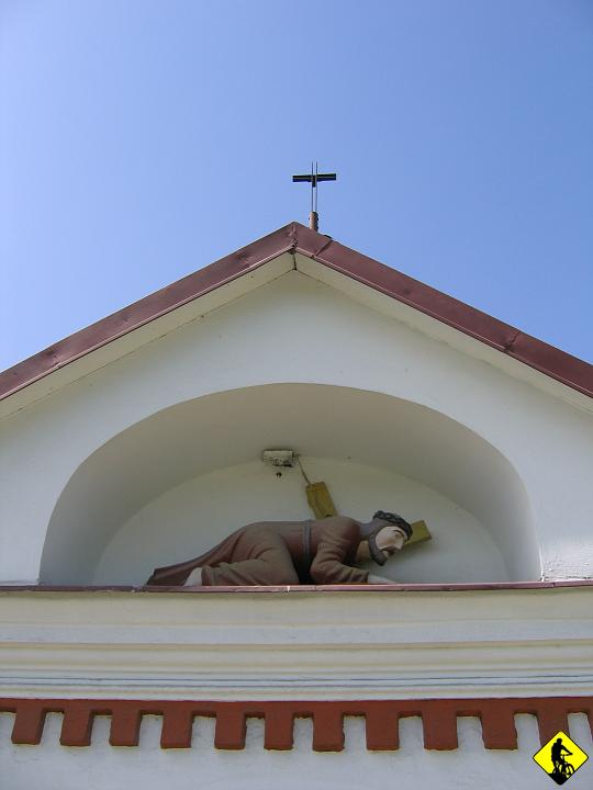 IMG_1093.JPG - W Krzeszowie Górnym następuje koniec naszej Tenenowej wycieczki (powrót asfaltem do Wadowic) i moje drugie podejście do zdobycia Leskowca  kończy sie fiaskiem. Nic na siłę. Ale za trzecim razem Choćby Koza zjadła mi husteczki i skały srały szczyt bedzie mój!